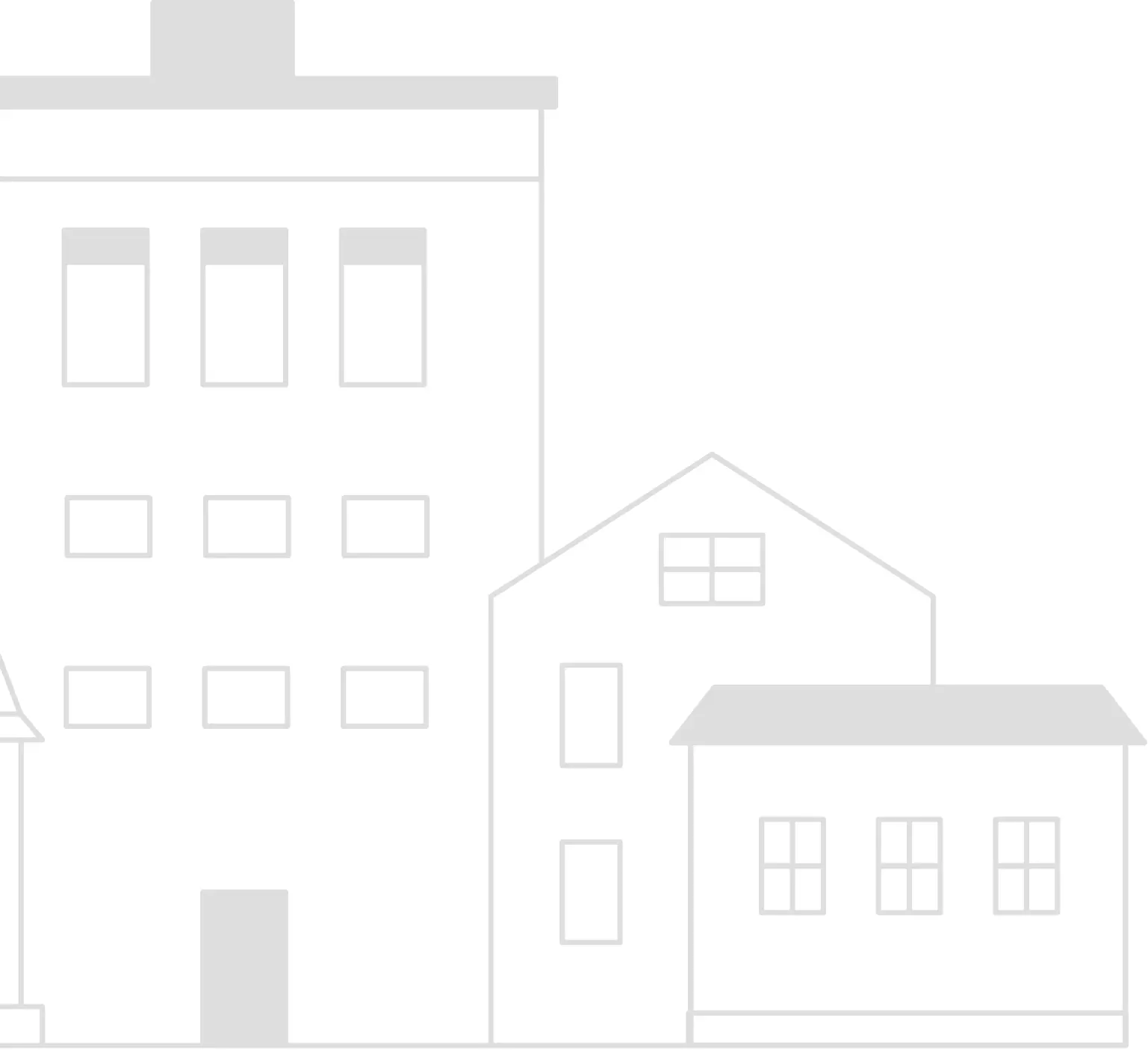 imagen de edificios de fondo decorativo