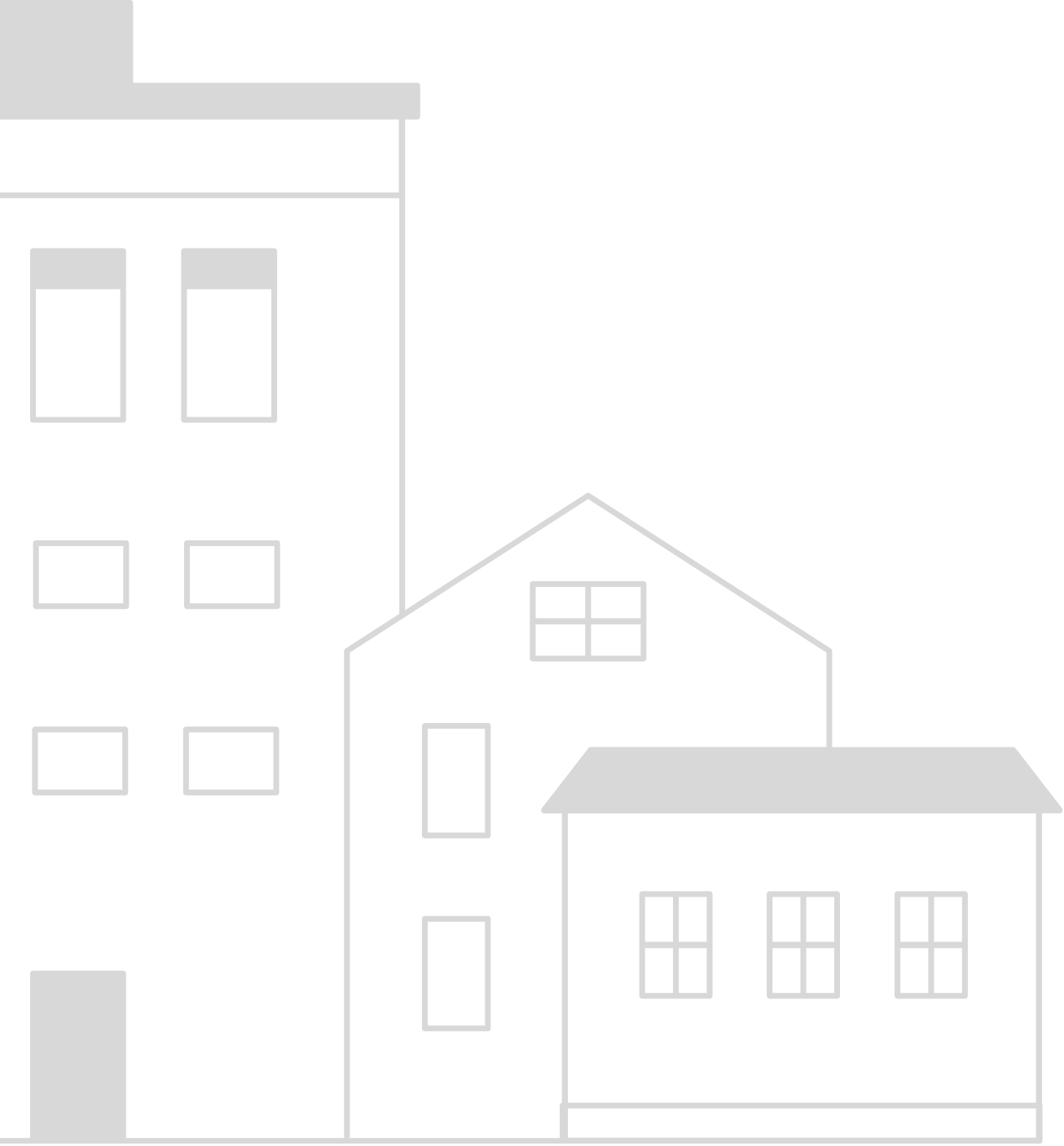 imagen de edificios de fondo decorativo