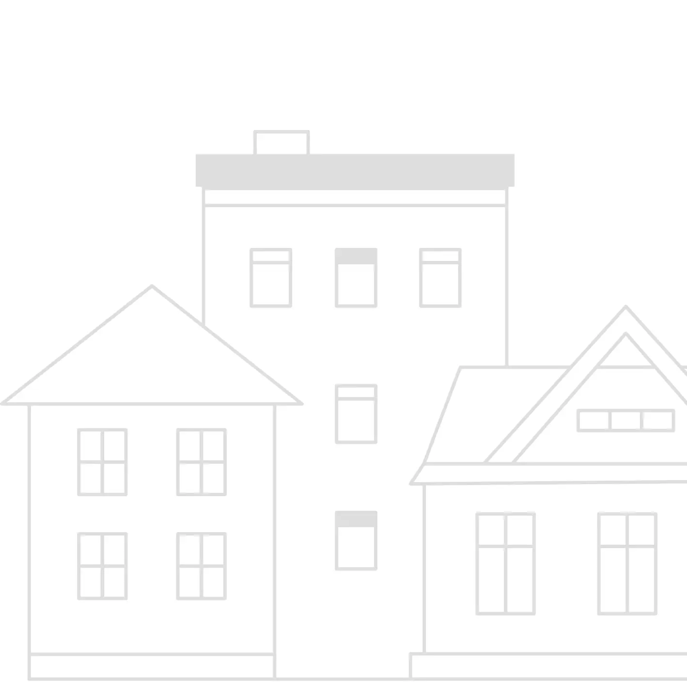 imagen de edificios de fondo decorativo